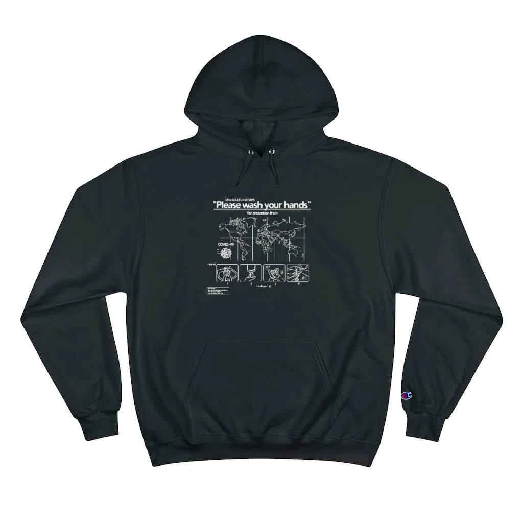 1340 Virus Hoodie on Champion