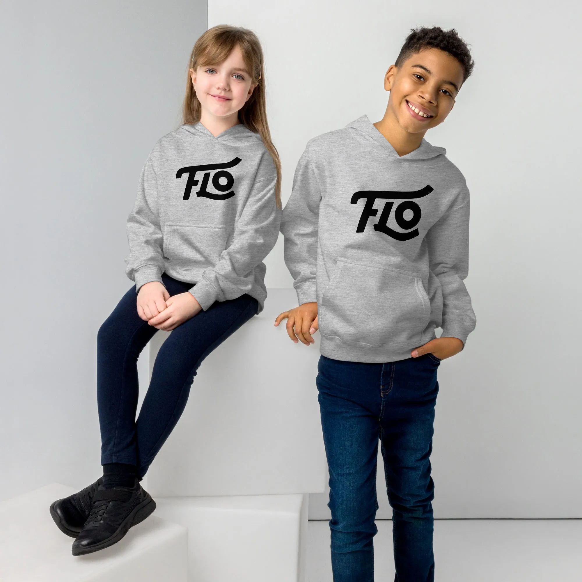Big FLO Youth Hoodie (Black)