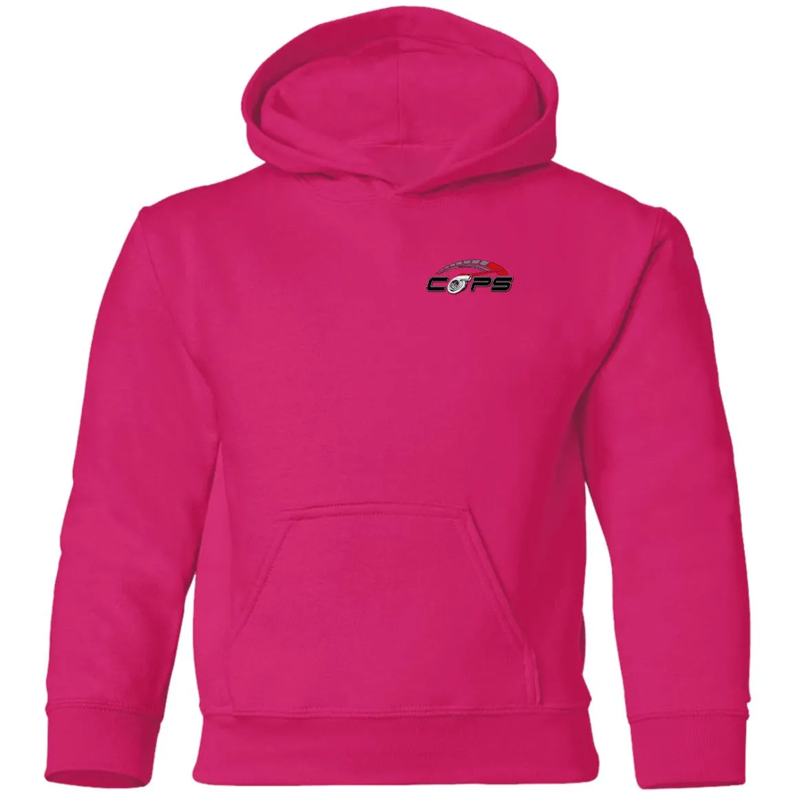 COPS Turbo 2-sided print G185B Youth Pullover Hoodie
