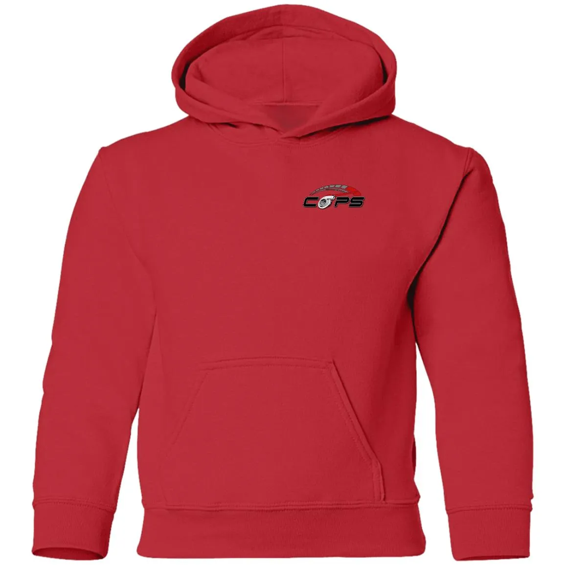 COPS Turbo 2-sided print G185B Youth Pullover Hoodie