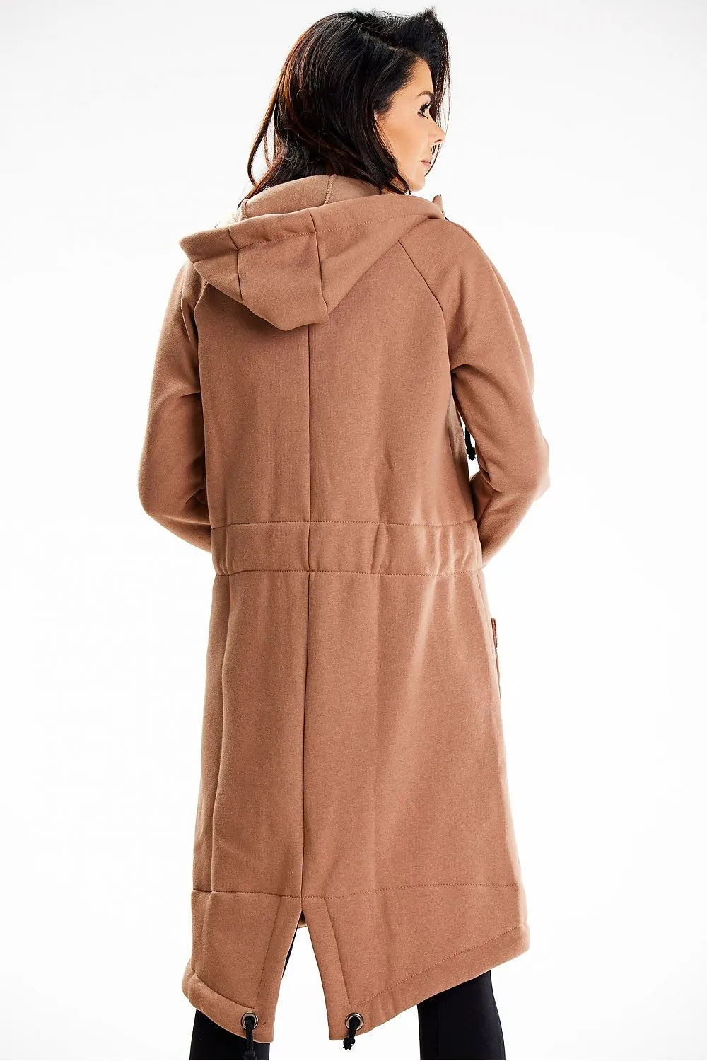 Cozy & Stylish Long Hoodie - Soft Cotton & Spacious Pockets