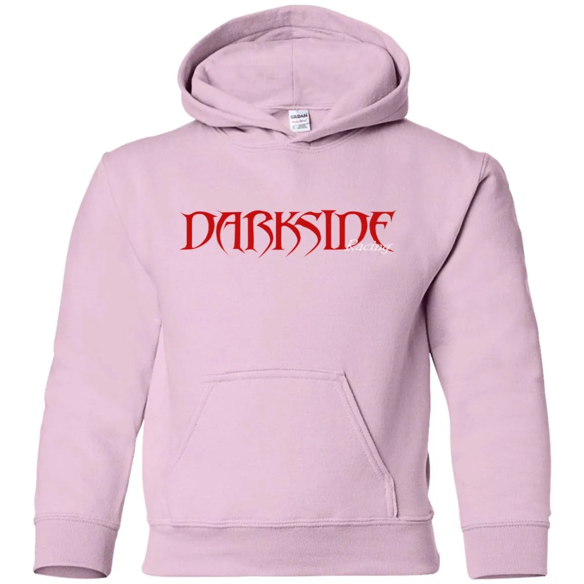 Dark Side Racing 2-sided print w/ skull on back G185B Gildan Youth Pullover Hoodie