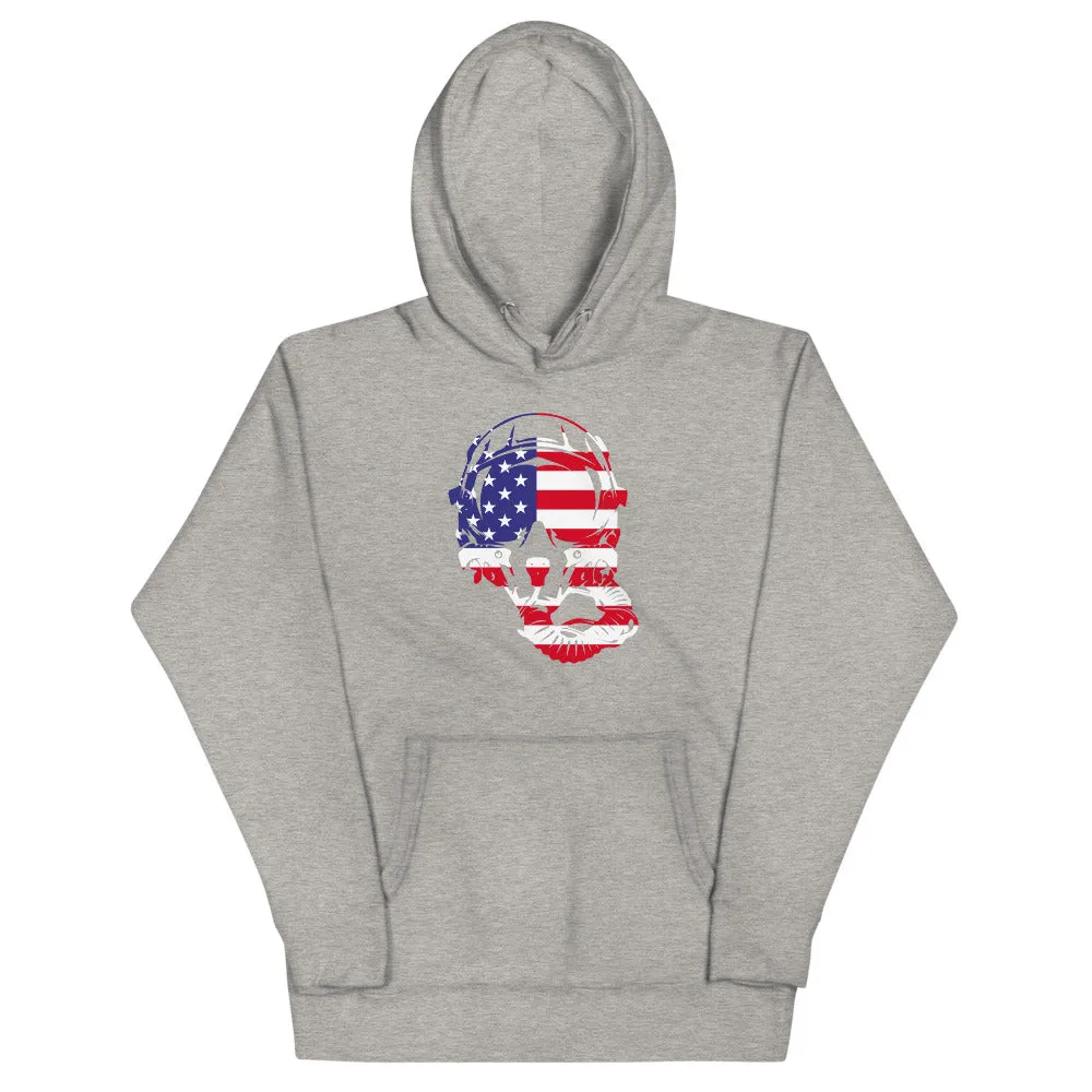 Fighter Pilot Helmet Hoodie