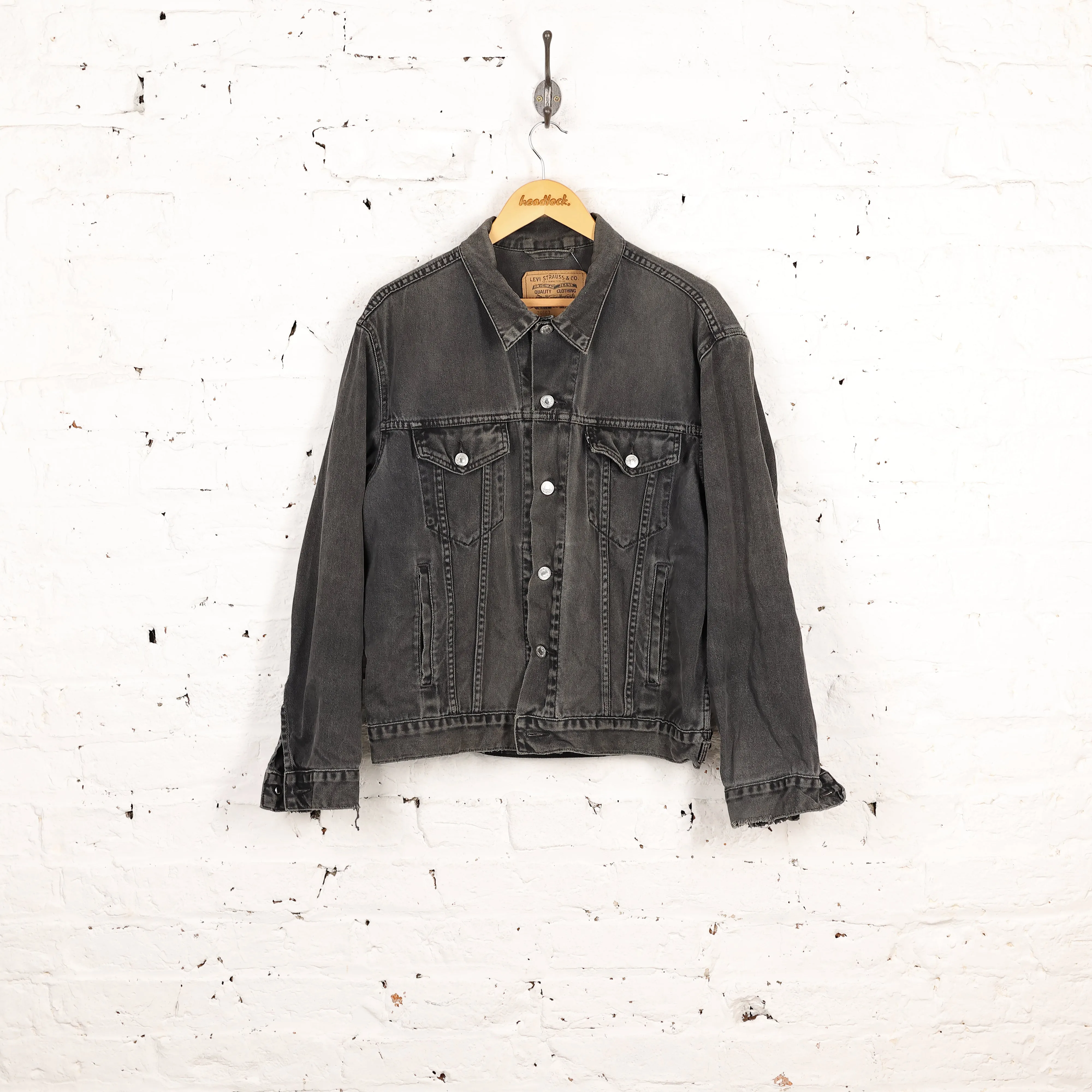 Levi's Black Tab Denim Jacket - Grey - M
