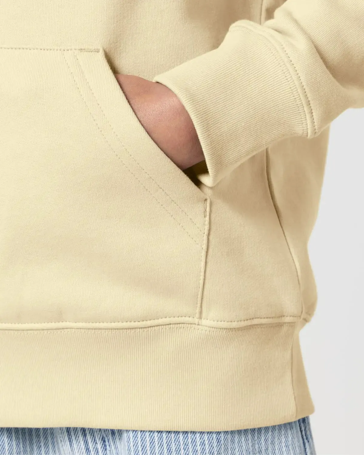 Organic Cotton Kids Hoodie | Bee on butter