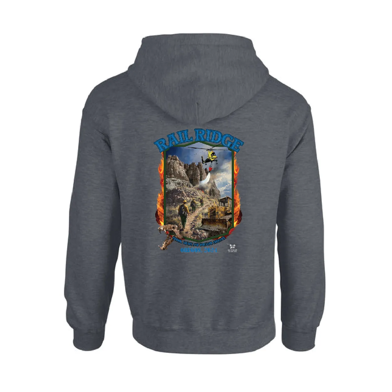 RAIL RIDGE FIRE HOODIE