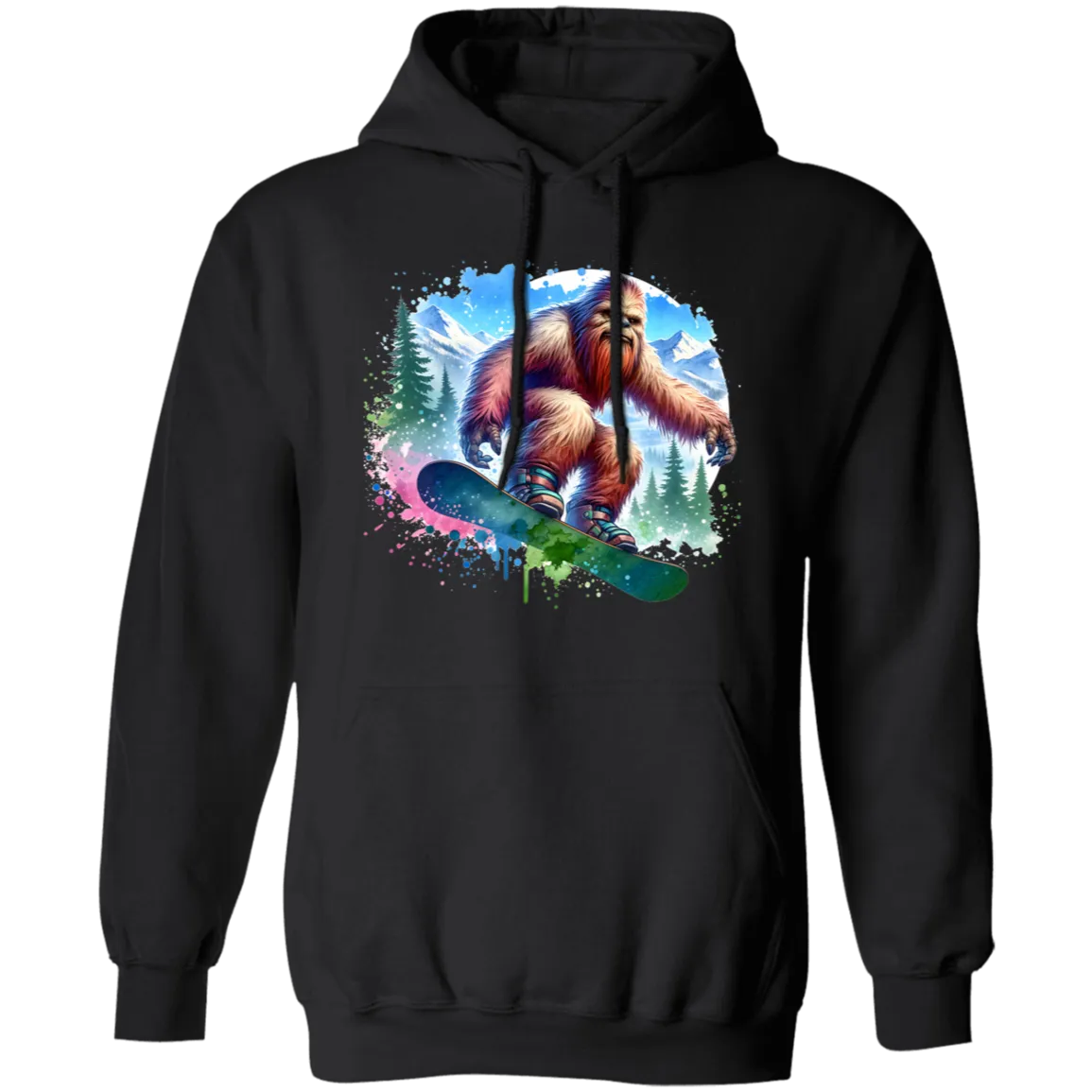 Snowboarding Sasquatch T-Shirts, Hoodies and Sweatshirts