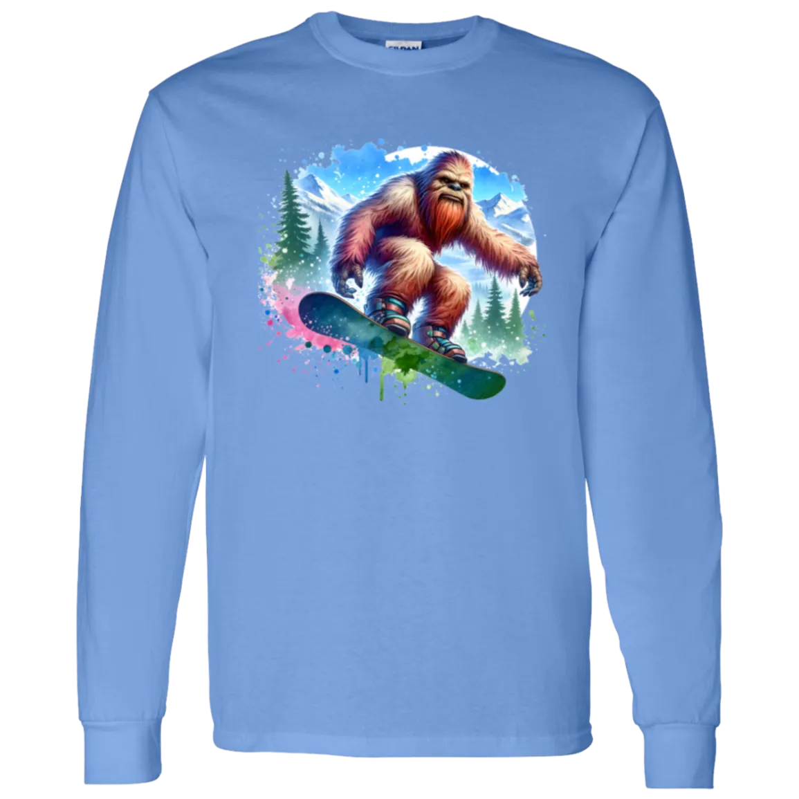 Snowboarding Sasquatch T-Shirts, Hoodies and Sweatshirts