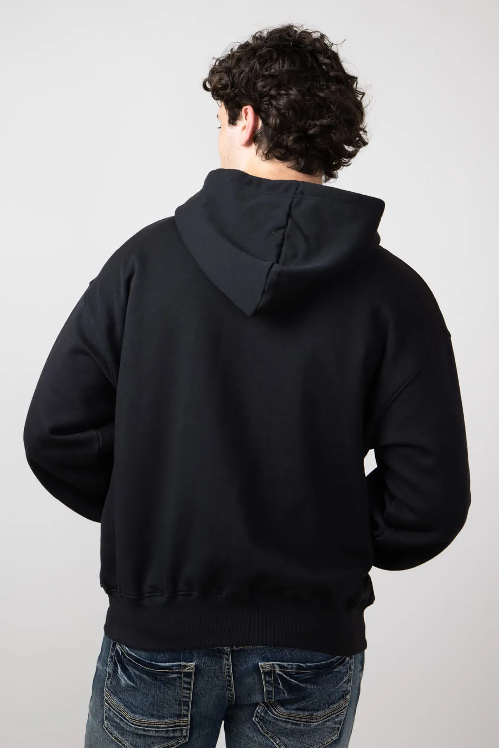 The North Face Evolution Vintage Hoodie for Men in Black | NF0A84GE-JK3-BLK